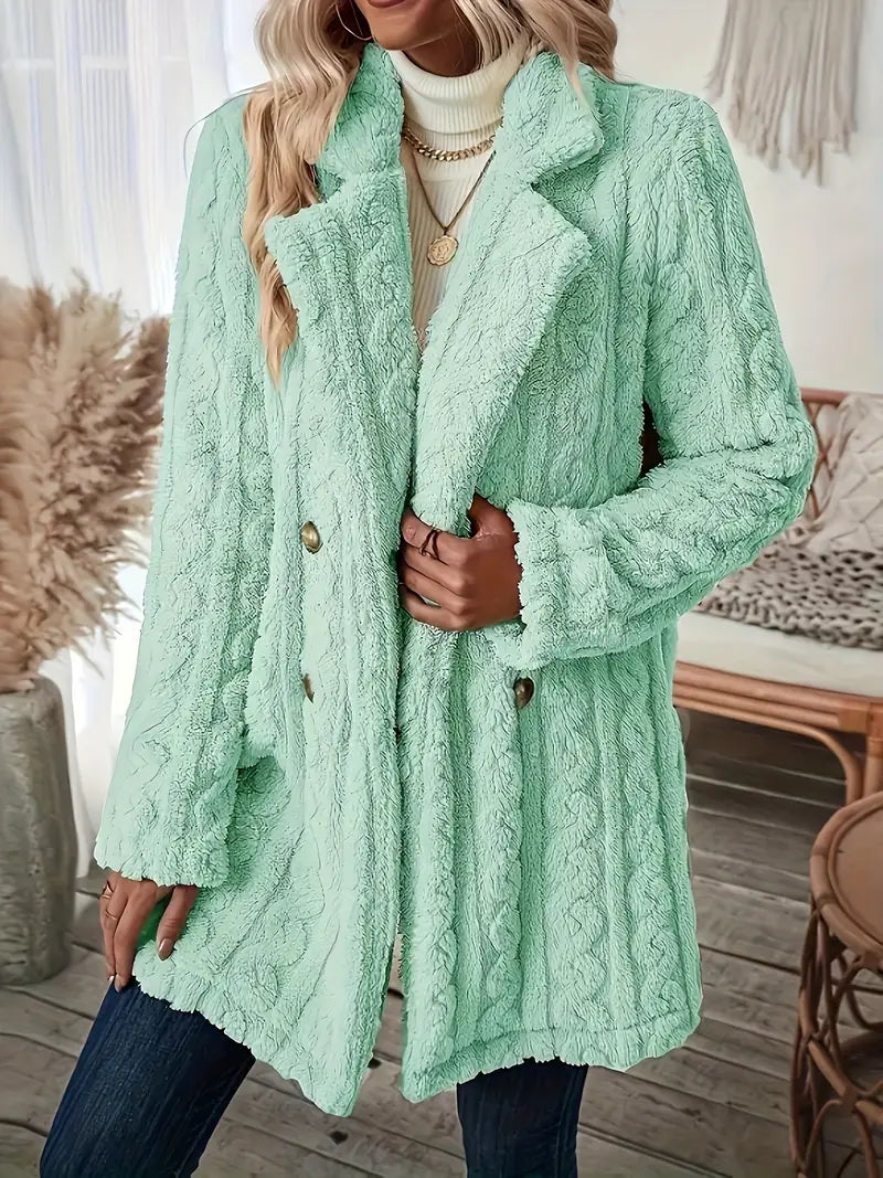 Seraphina I Manteau d'hiver texturé